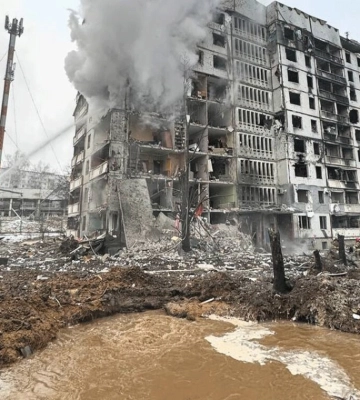 Ворожа атака на Харків: у 20 будинках відключили опалення, у 14 - електрику