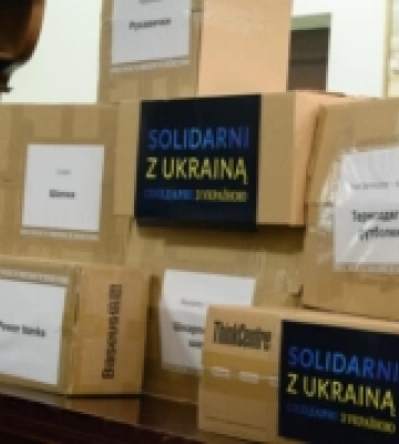 Луцьк отримав гуманітарну допомогу від першої леді Польщі Агати Корнгаузер-Дуди