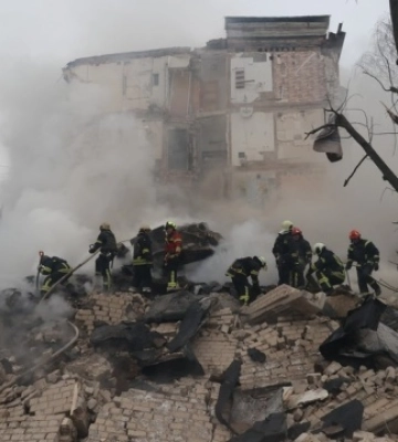 У Харкові кількість постраждалих від ракетного обстрілу зросла до 62