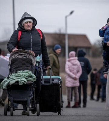 З Києва виїхали десятки тисяч внутрішньо переміщених осіб