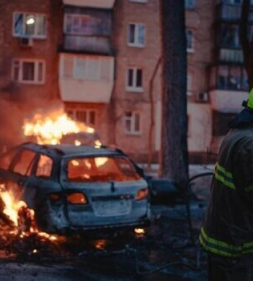 У Києві завершили аварійно-рятувальні роботи після ворожої атаки (ФОТО)