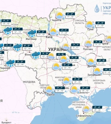 В Україні прогнозують один з тепліших днів тижня: якою буде погода у Дніпрі 24 січня