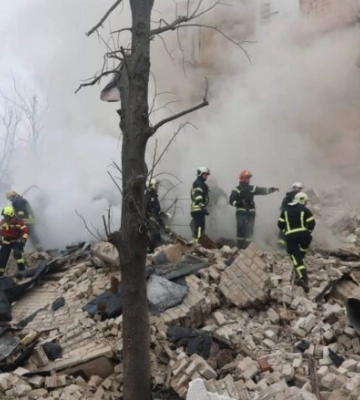 Ранкові удари по Харкову: у місті пошкоджено 30 житлових будинків