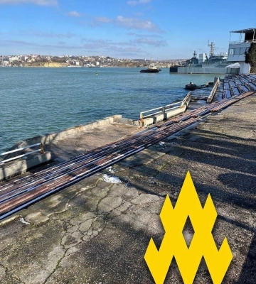 Сили оборони України отримали від кримських партизан координати ще одного великого десантного корабля, який схожий на знищений&amp;hellip;
