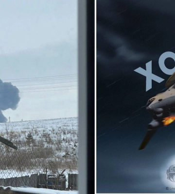 В Белгородской области упал военный самолет Ил-76: никто не выжил, — росСМИ (фото, видео)