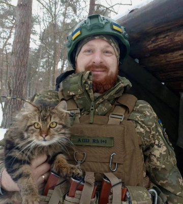 «Зі мною завжди малюнок мого сина» - історія бійця з Рівненщини