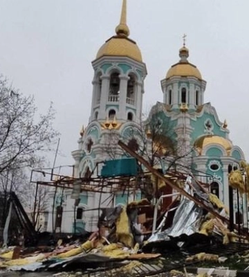 Росія пошкодила або зруйнувала в Україні близько 530 храмів різних конфесій