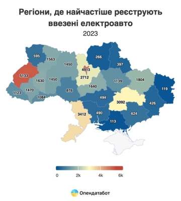 Львівщина вийшла в лідери за кількістю зареєстрованих електромобілів
