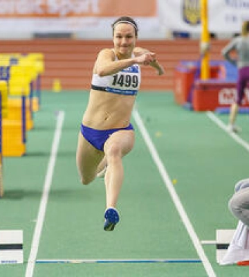 Полтавка здобула "срібло" на чемпіонаті з легкої атлетики