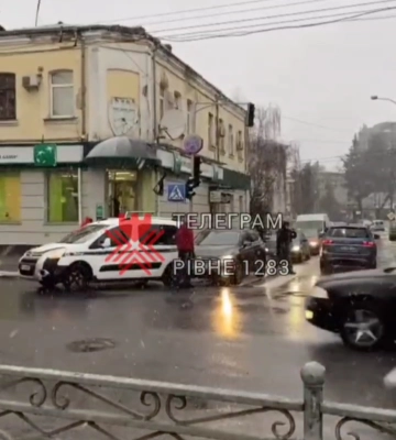 У центрі Рівного знову була ДТП