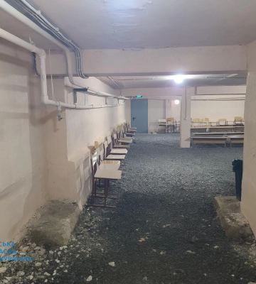 В Одесі судитимуть підрядника, який привласнив кошти на ремонті шкільного укриття 