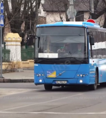 На маршрути до Корабельного району вийшли нові автобуси з Норвегії