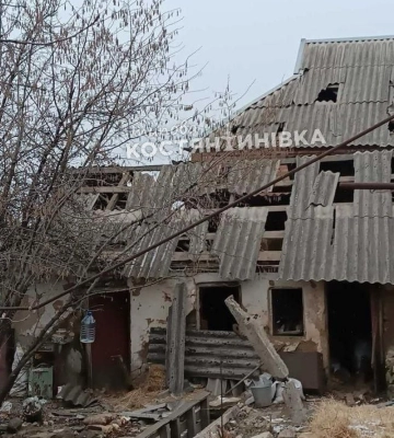 Олексієво-Дружківка на Донеччині вночі зазнала російського обстрілу