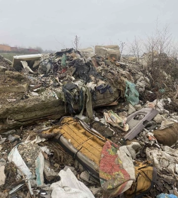 В Одесі виявили несанкціоноване сміттєзвалище