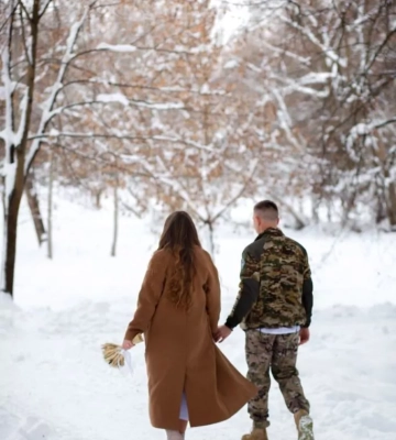 «Перше СМС – виходь за мене»: історія кохання військового з Волині. Фото