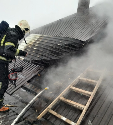 На Мукачівщині горів приватний будинок