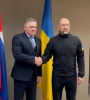 Зустріч Шмигаля і Фіцо. Словаччина відмовилася від блокування допомоги ЄС для України