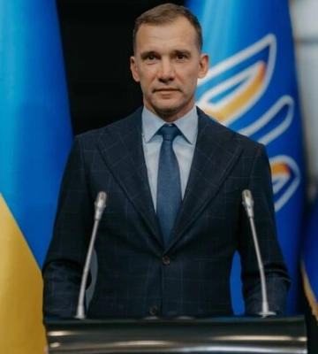 Новым президентом Украинской ассоциации футбола стал Андрей Шевченко Новым президентом Украинской ассоциации футбола стал Андрей Шевченко