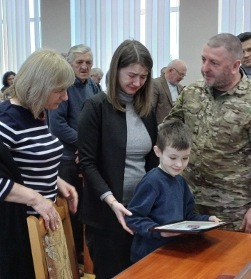 Волинського Героя посмертно нагородили відзнакою «Хрест Хоробрих»