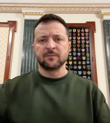 Звернення Володимира Зеленського наприкінці 701-го дня війни