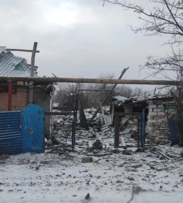 Шесть человек ранены в Мирнограде в результате российского обстрела