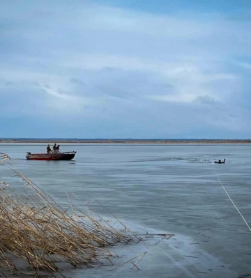 В Одеській області потонув чоловік, який провалився під кригу під час рибалки