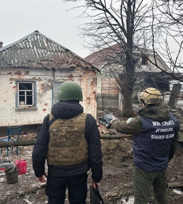 На Харківщині внаслідок російського обстрілу поранений поліціянт