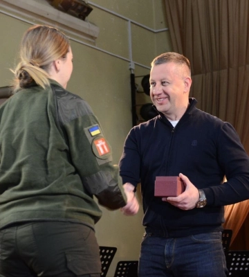 Нацгвардійці у Рівному отримали цінні подарунки