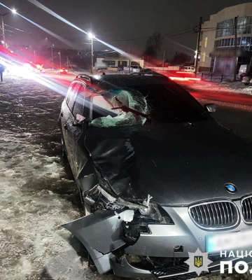У Звягелі п’яний молодик за кермом «BMW» збив на смерть чоловіка та травмував жінку (ФОТО)