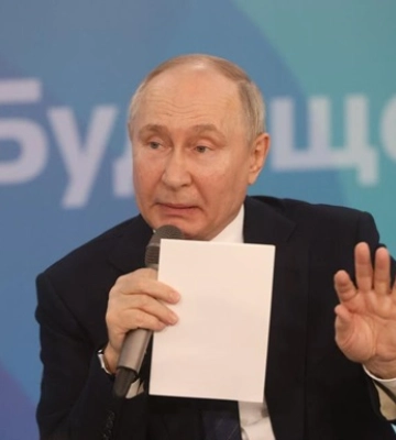 Путін назвав кількість російських військових, які перебувають в Україні