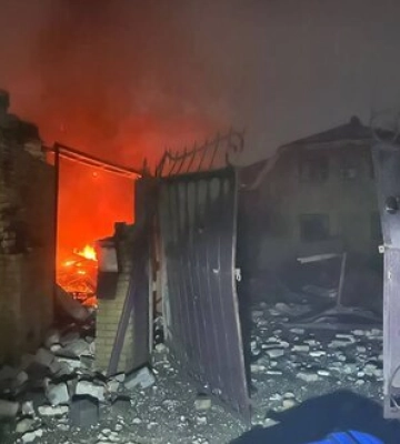 Доба на Харківщині: у Куп’янську поранено поліцейського, пошкоджено будинки. ФОТО