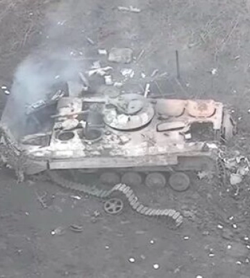 Воїни 110 ОМБр під Авдіївкою відбили потужний штурм окупантів за підтримки танків та БМП. ВIДЕО