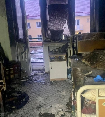 Пожежа у геріатричному пансіонаті у Львові: в ОВА назвали одну з версій причин займання