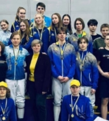 Миколаївські фехтувальники здобули найвищі нагороди чемпіонату України