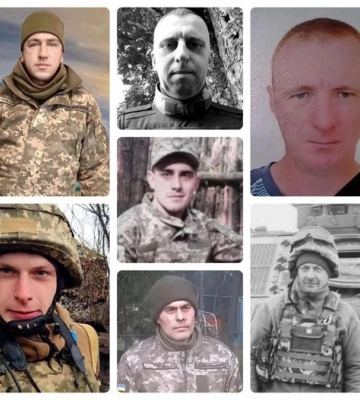 На Рівненщині поховали сімох Героїв