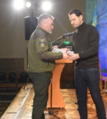 У Рівному нацгвардійців привітали із 28 річницею створення військової частини