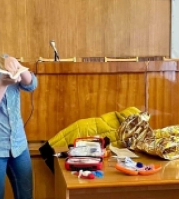 На Волині працівники міської ради навчалися надавати домедичну допомогу
