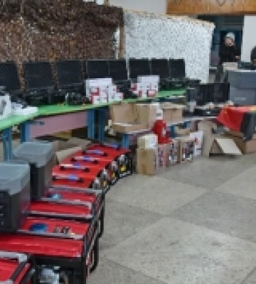 Атомники Рівненщини передали допомогу військовим на понад чотири мільйони гривень.