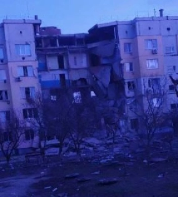 Ворог скинув авіабомбу на Берислав