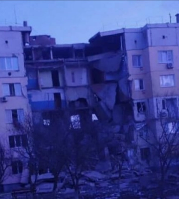 Ворог скинув авіабомбу на Берислав