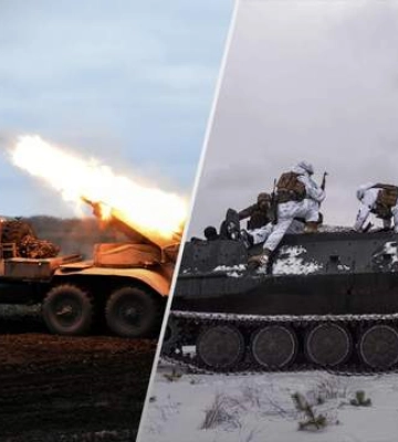 Карта бойових дій в Україні 30 січня