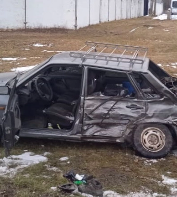 У Миргороді зіткнулися дві автівки: пасажира госпіталізували