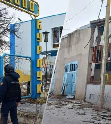 Россия сбросила авиабомбы на Большой Бурлук в Харьковской области: поврежден сыродельный завод