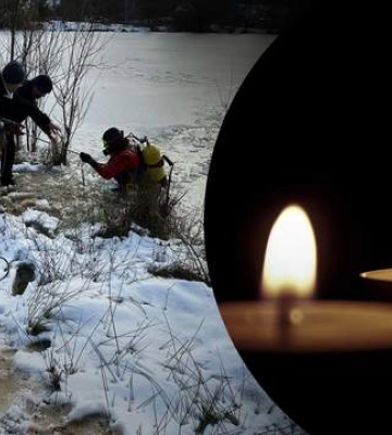 Трагедия в Тернопольской области: трое детей провалились под лед и погибли
