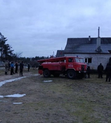 На Волині через необережне поводження з вогнем виникла пожежа в будинку