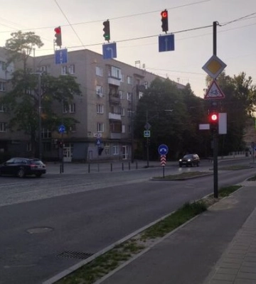 На проспекті Чорновола у Львові синхронізували світлофори