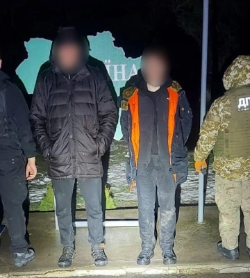Прикордонники завдяки дронам виявили двох ухилянтів на кордоні з Молдовою