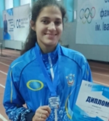 Миколаївська бігунка  – віцечемпіонка України з легкої атлетики