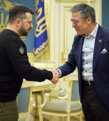 Зеленський зустрівся у Києві з Расмуссеном