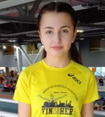 Свалявчанка взяла участь у чемпіонаті України з легкої атлетики в Києві